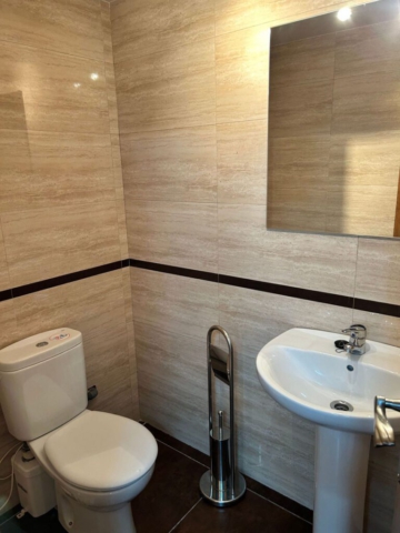 Baños de Casa Rural La Libelula en El Espinar