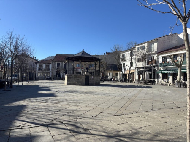 Plaza de La Corredera en El Espinar