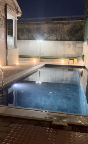 Jardín y Exteriores de Casa Rural La Libelula en El Espinar