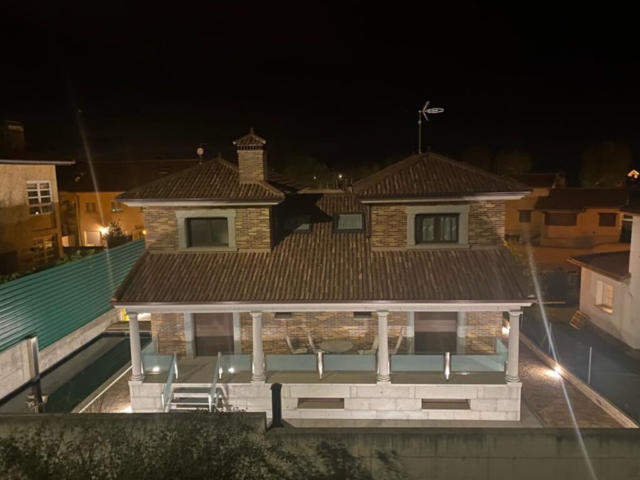 Jardín y Exteriores de Casa Rural La Libelula en El Espinar